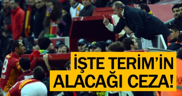 te Fatih Terim'in alaca ceza